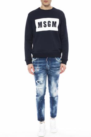 Logo-printed sweatshirt, zdjęcie 2 Logo-printed sweatshirt od MSGM